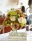 2PCS Rustic Artificial Peony Bouquets – Silk Flowers with Hydrangeas in Beige, Brown & Green Tones for Wedding, Dining Table Centerpieces, Farmhouse Home, Living Room & Vase Decor